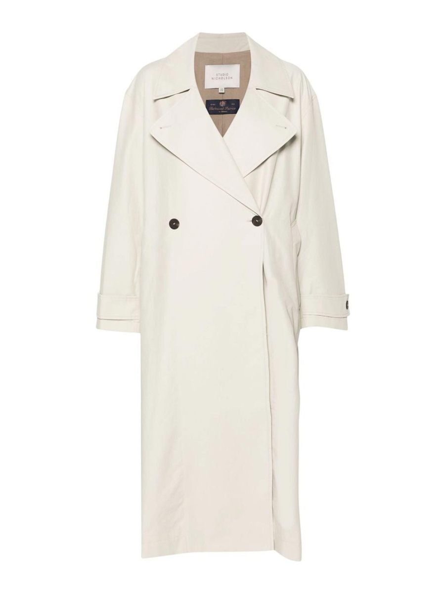 Studio Nicholson Manteau Court - Blanc