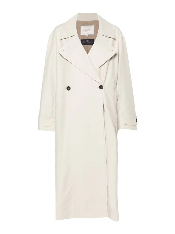 Studio Nicholson Manteau Court - Blanc