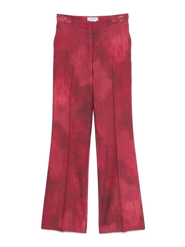 Gabriela Hearst Pantalons Décontractés - Rouge Brun