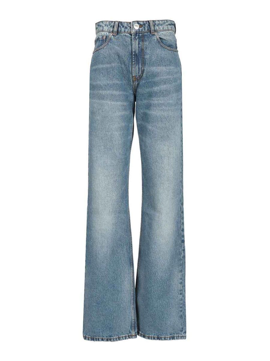 Ami Paris Jean Bootcut - Bleu