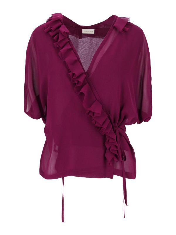 Dries Van Noten Blouse - Rouge