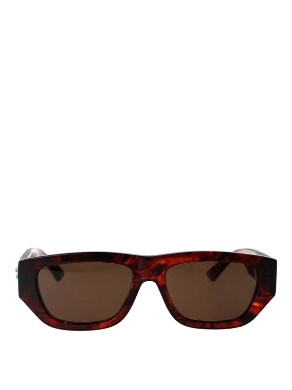 Bottega Veneta Lunettes De Soleil - Marron