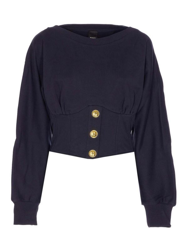 Pinko Sweat-Shirts - Bleu