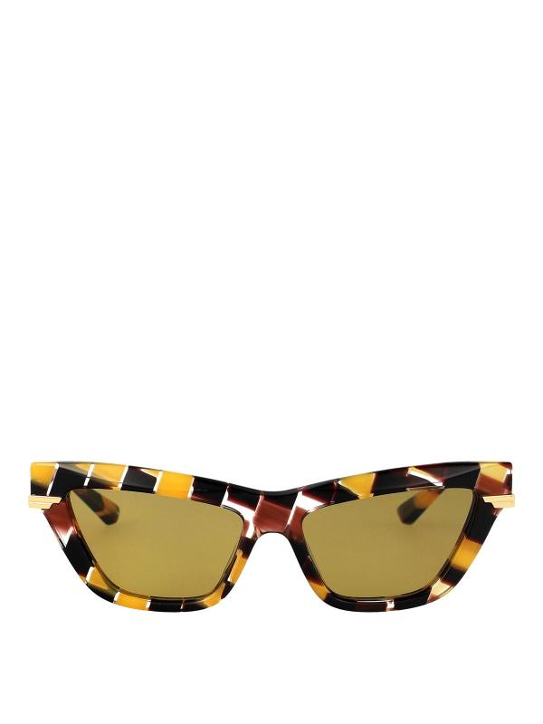 Bottega Veneta Lunettes De Soleil - Multicolore