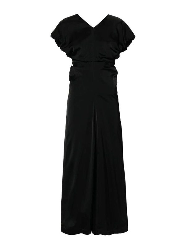 Jil Sander Maxi Robe - Noir