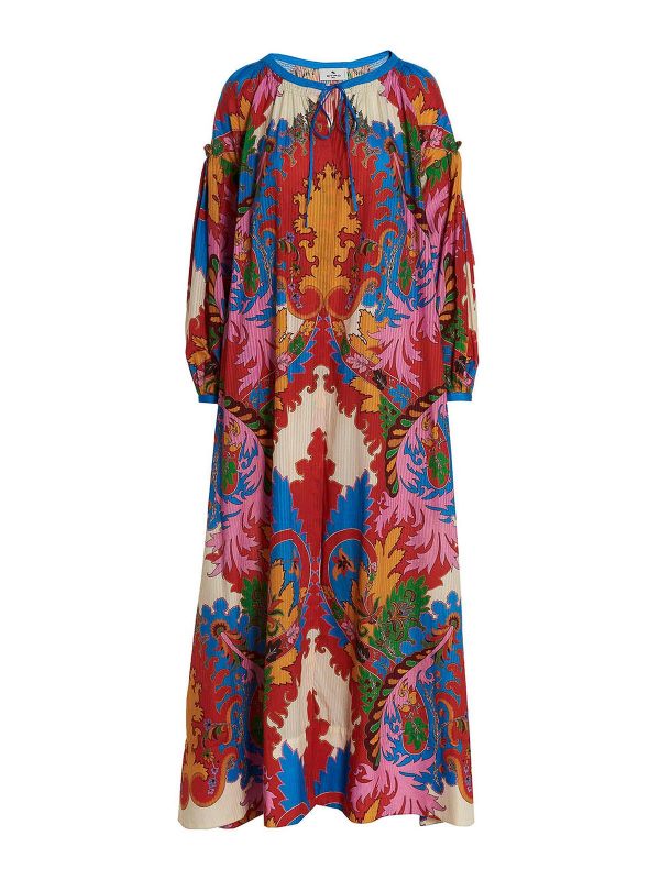 Etro Maxi Robe - Paisley