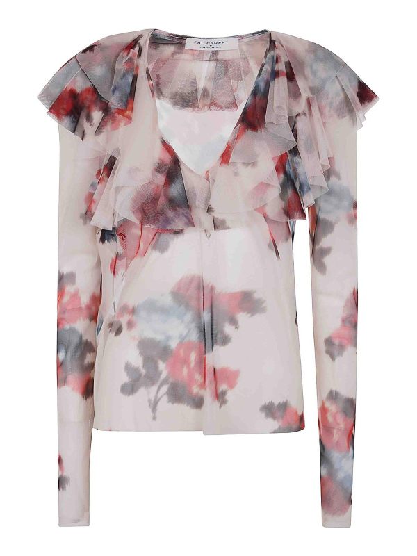 Philosophy di Lorenzo Serafini Chemise - Couleur Chair