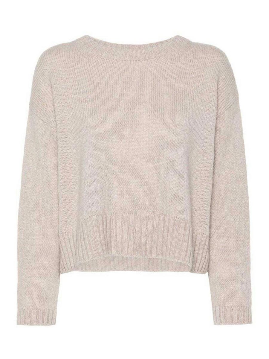 Herno Pull Col Rond - Marron