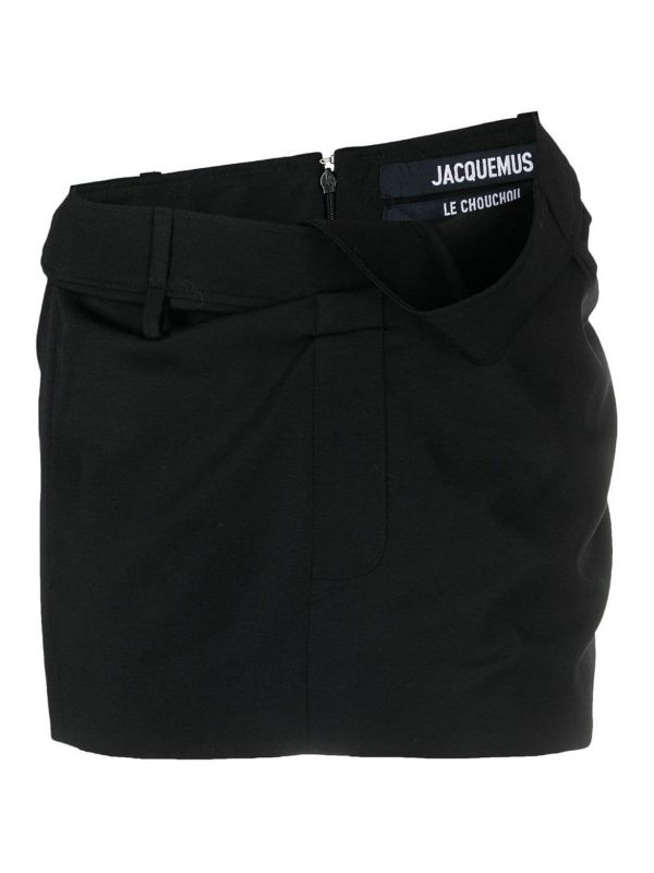 Jacquemus Jupe Midi - Noir