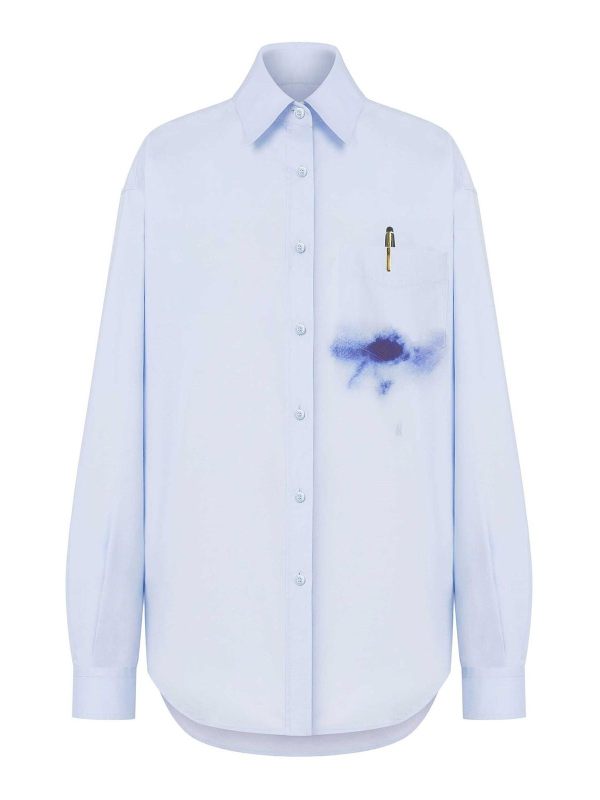 Moschino Chemise - Bleu Clair