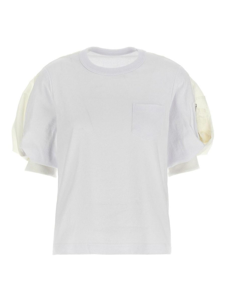 Sacai T-Shirt - Blanc