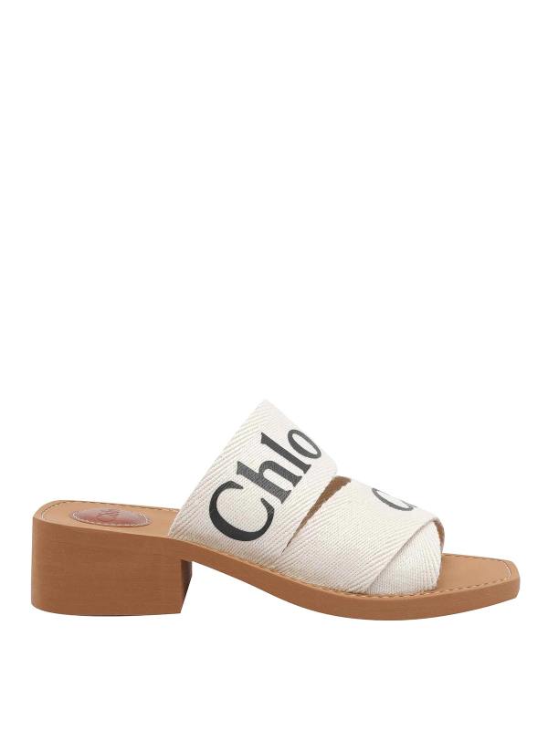 Chloe' Chaussures À Talon - Blanc