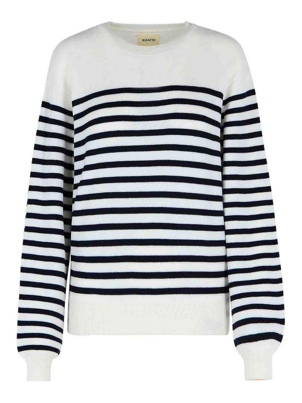 Khaite Pull Col Rond - Blanc