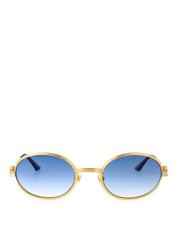 Casablanca Lunettes De Soleil - Bleu