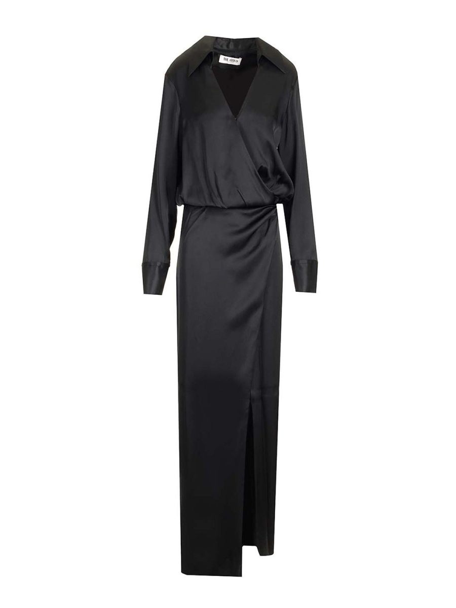 The Attico Robe Au Genou - Noir