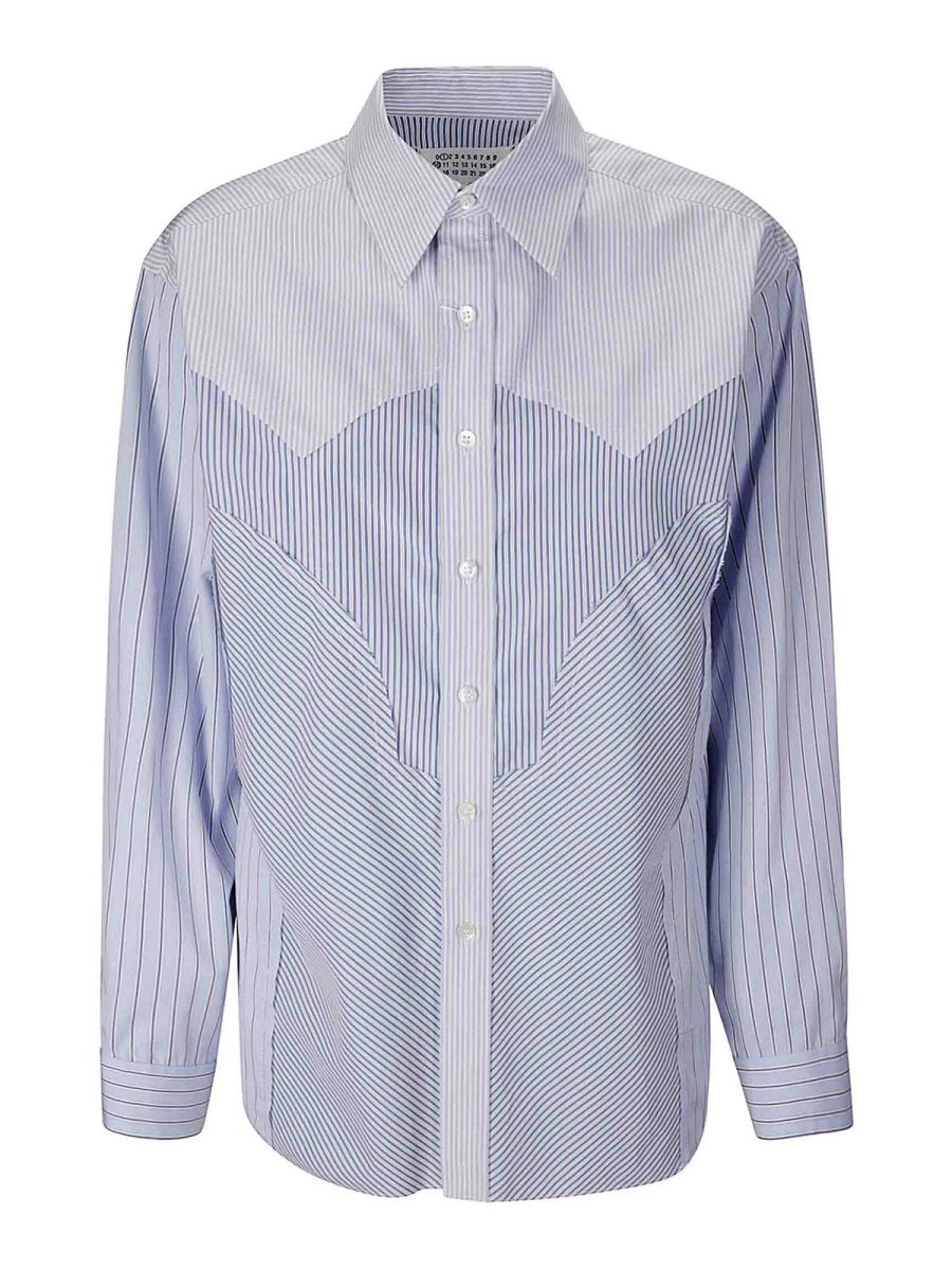 Maison Margiela Chemise - Bleu