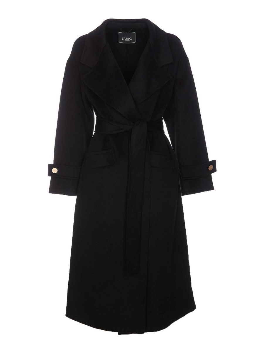 Liu Jo Manteau Court - Noir