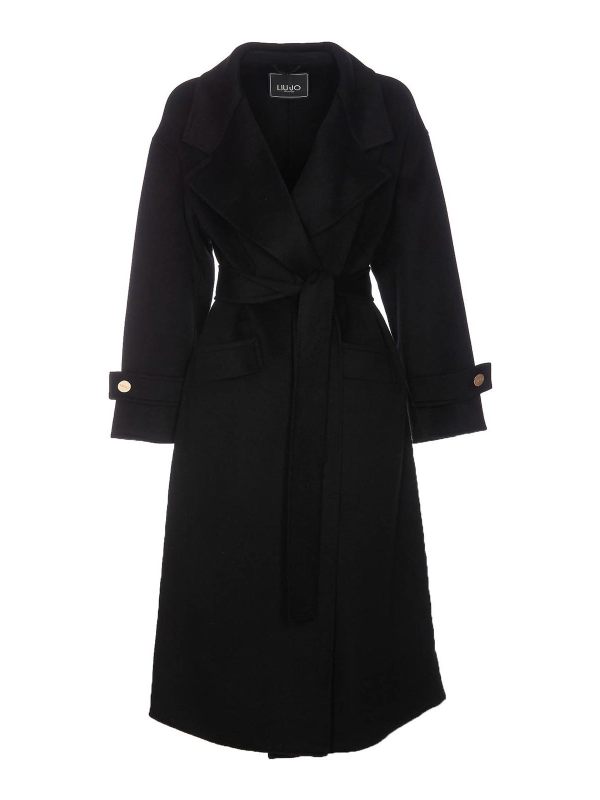 Liu Jo Manteau Court - Noir