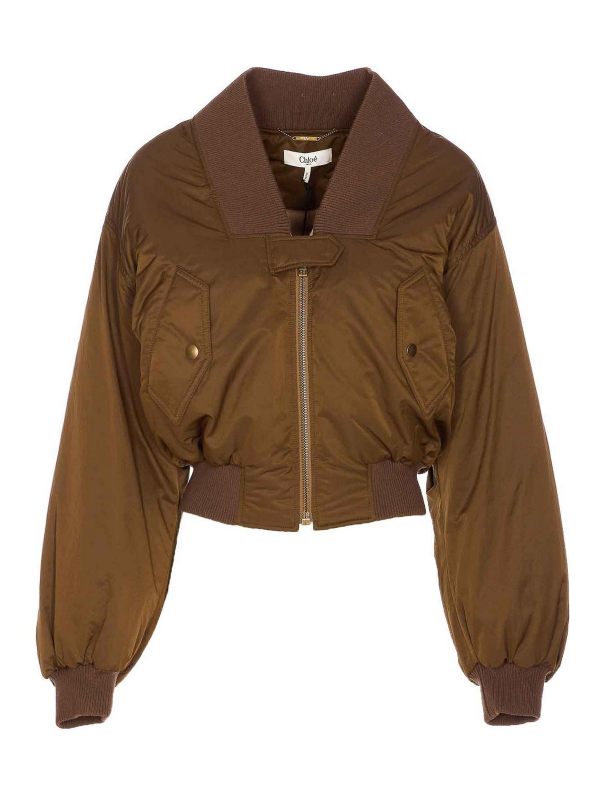 Chloe' Veste Casual - Marron