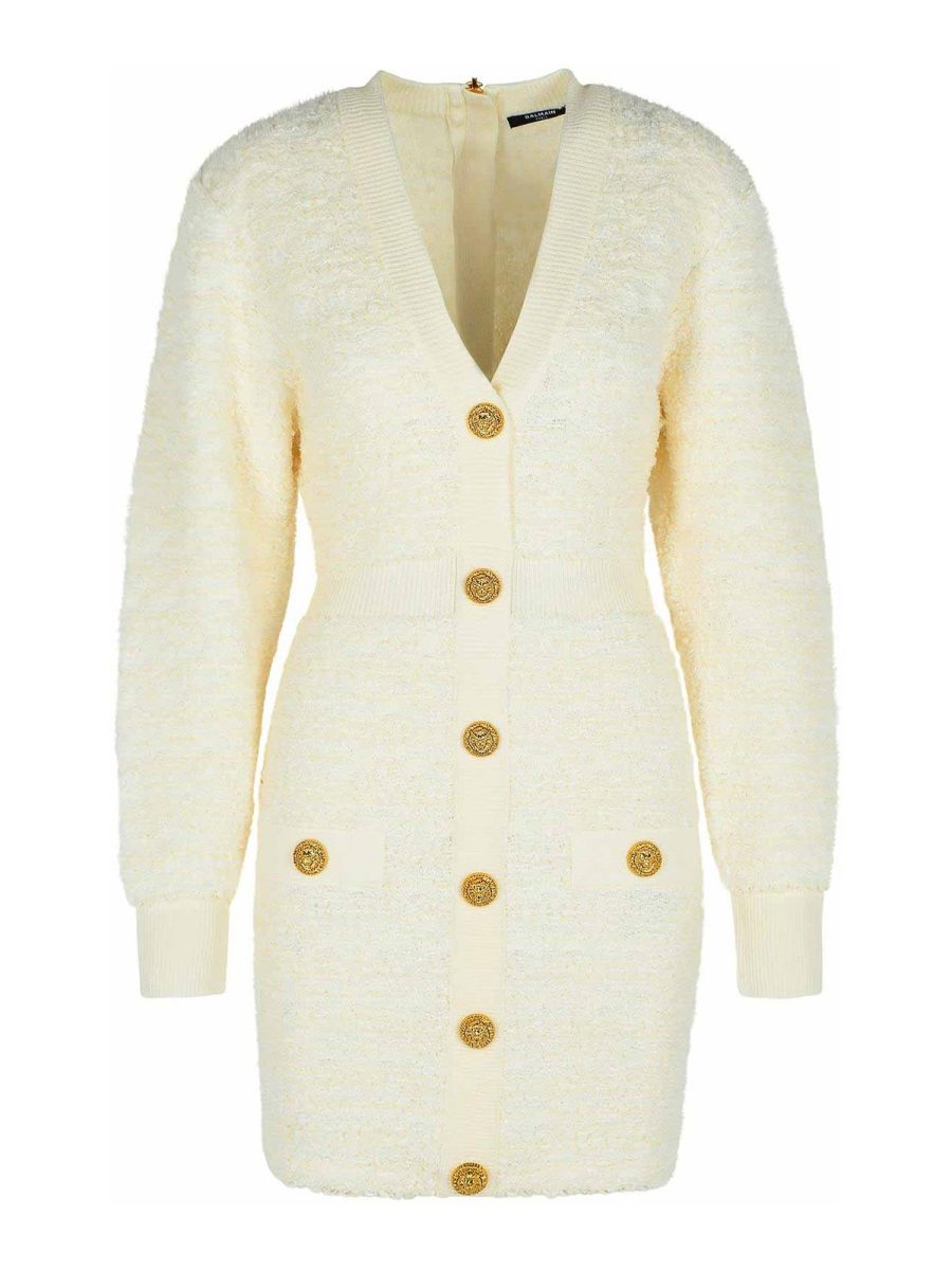 Balmain Maillot De Bain - Blanc
