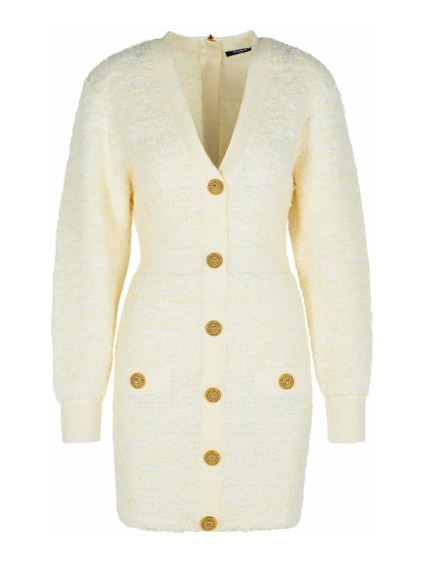 Balmain Maillot De Bain - Blanc