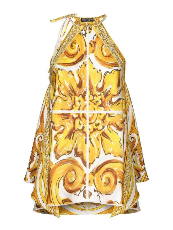 Dolce & Gabbana Top - Jaune