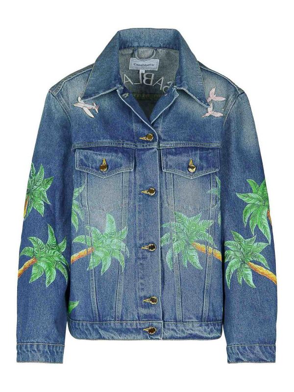 Casablanca Veste En Jean - Bleu
