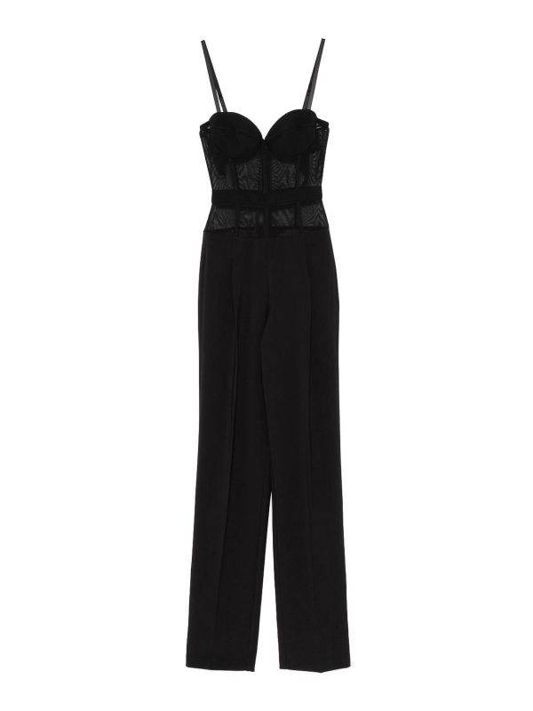 Elisabetta Franchi Combinaison - Noir