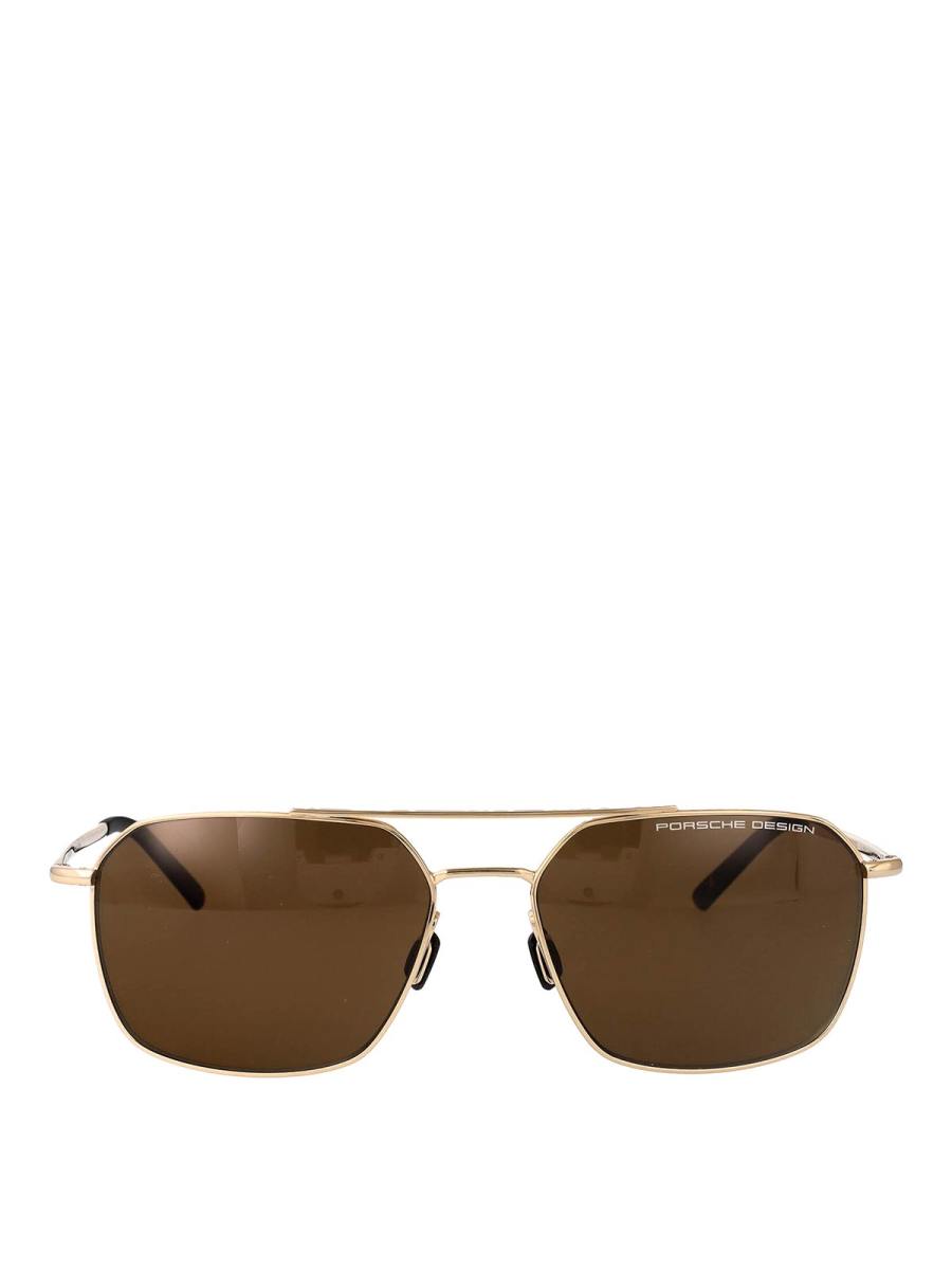 Porsche Design Lunettes De Soleil - Or