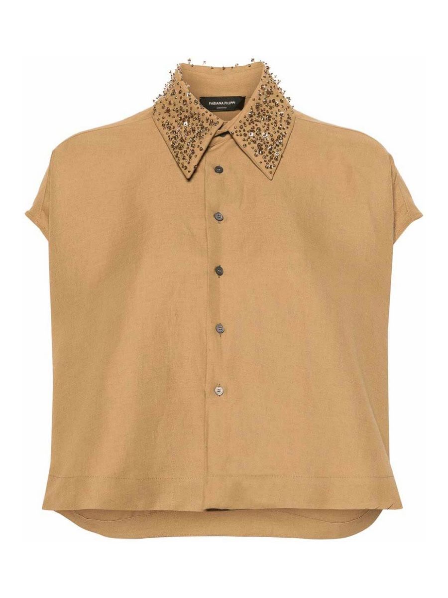 Fabiana Filippi Chemise - Marron