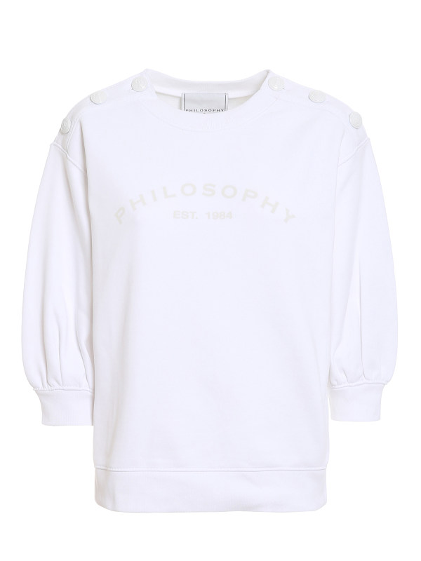 Philosophy di Lorenzo Serafini Sweat-Shirts - Blanc