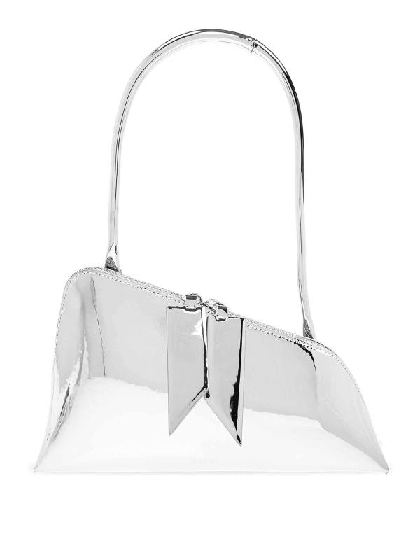The Attico Sac Bandoulière - Argent