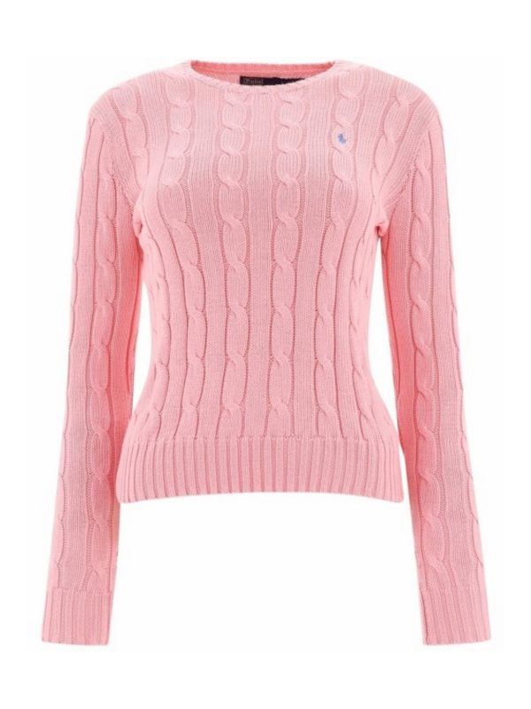 Polo Ralph Lauren Pull Col Rond - Rose