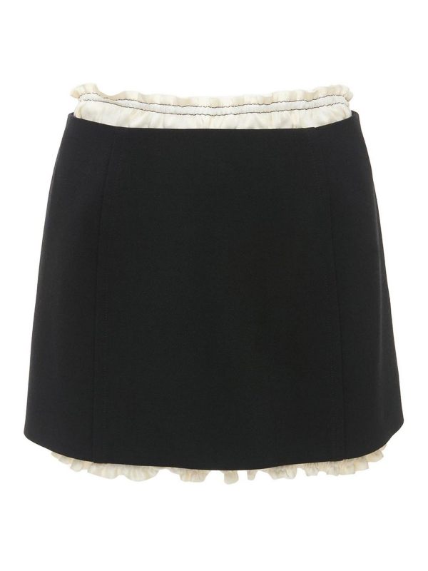 Victoria Beckham Mini Jupe - Noir
