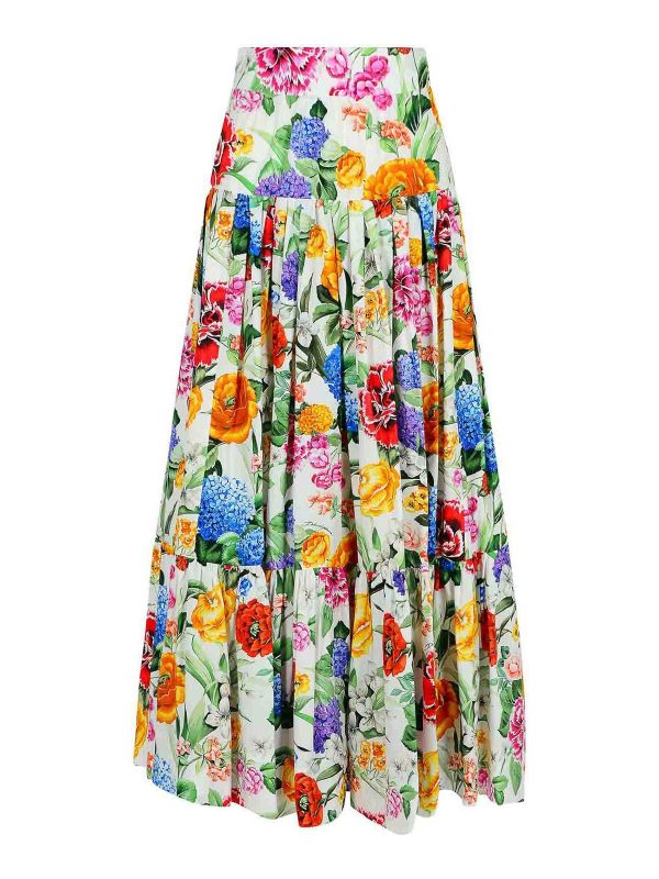Dolce & Gabbana Jupe Midi - Multicolore
