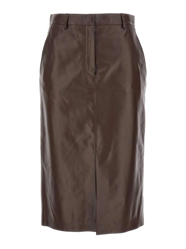 Lanvin Jupe Midi - Marron