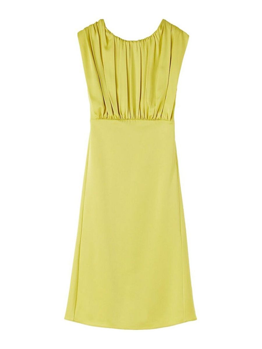 Jil Sander Maxi Robe - Vert