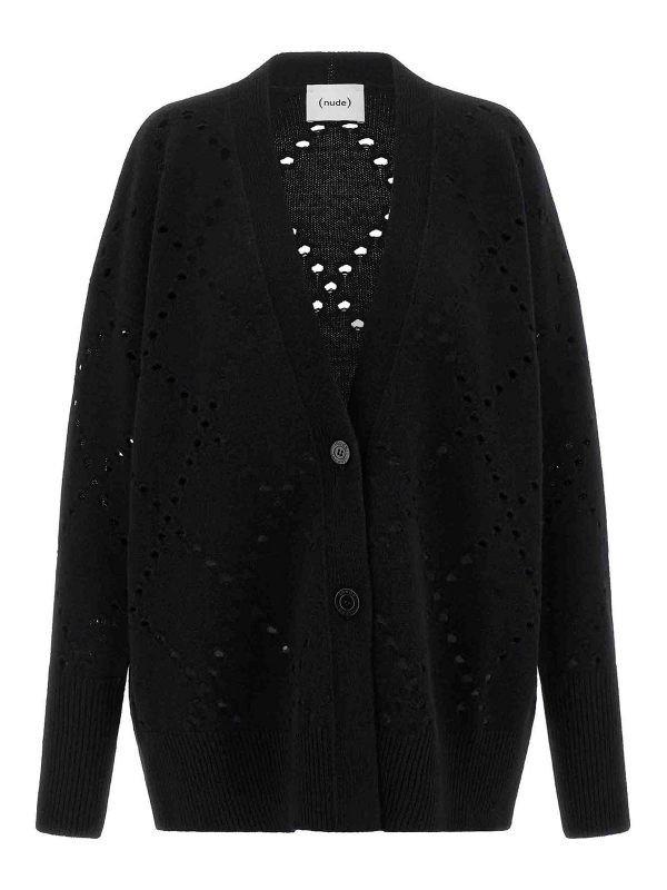 Nude Cardigan - Noir