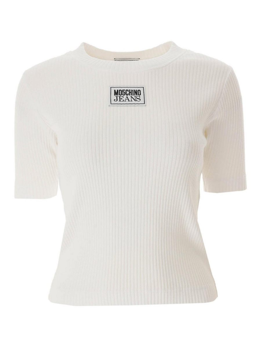 Moschino Jeans T-Shirt - Blanc