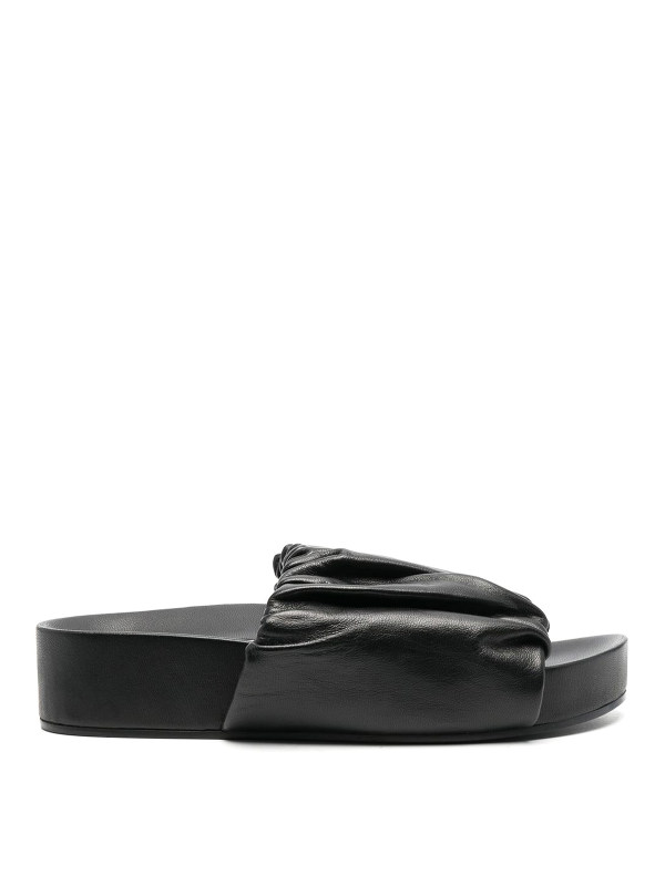 Jil Sander Sandales - Noir