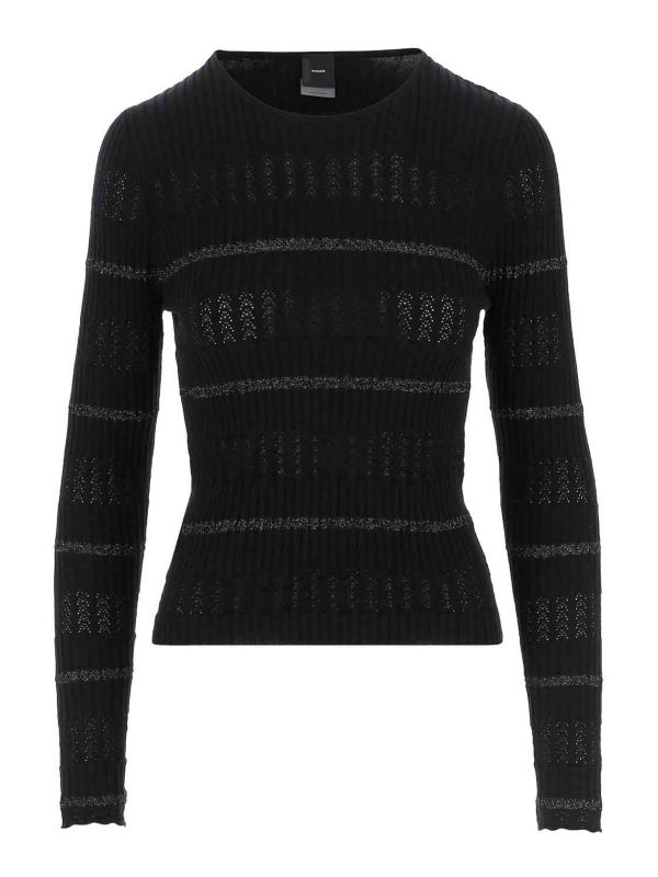 Pinko Pull Col Bateau - Noir