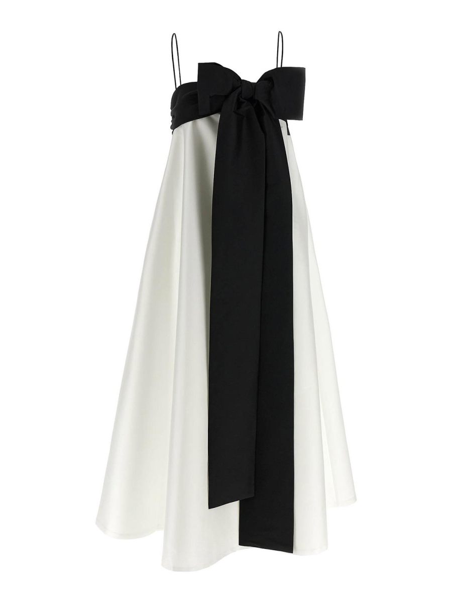 Bernadette Robe Au Genou - Blanc