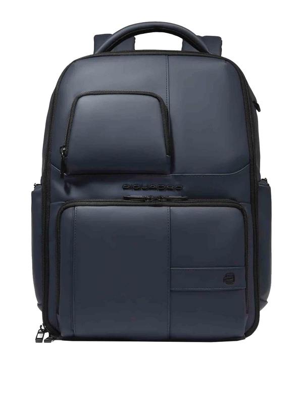 Piquadro Sac À Dos - Bleu