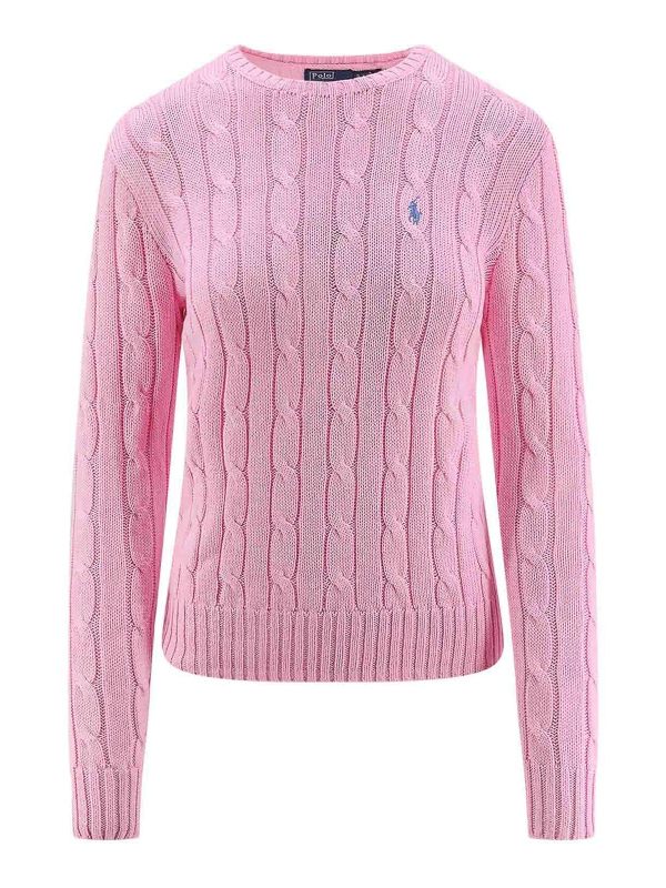 Polo Ralph Lauren Pull Col Bateau - Rose