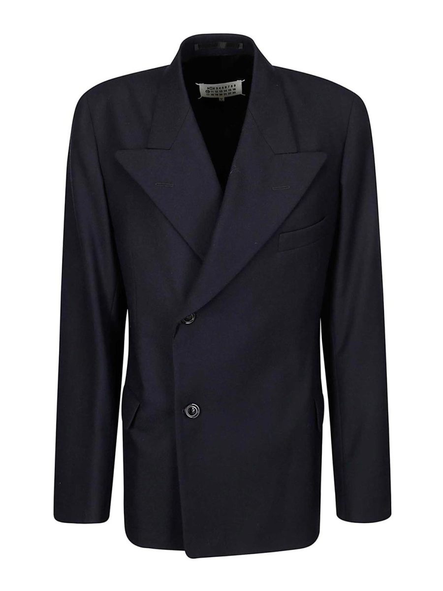Maison Margiela Veste Casual - Bleu Foncé