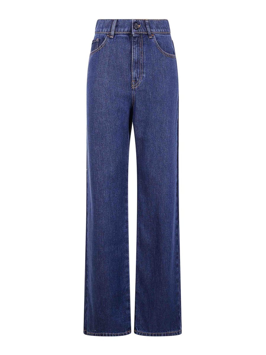 P. A.R. O.S. H. Pantalons Décontractés - Bleu