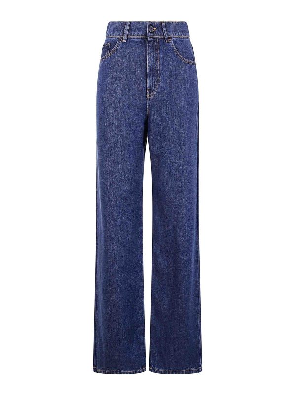 P. A.R. O.S. H. Pantalons Décontractés - Bleu