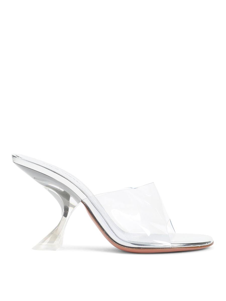 Amina Muaddi Sandales - Couleur Chair