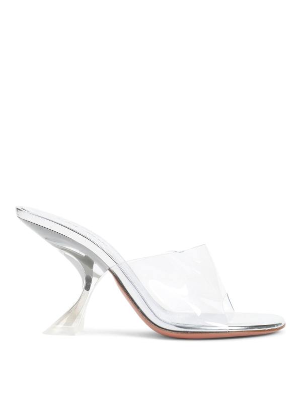Amina Muaddi Sandales - Couleur Chair