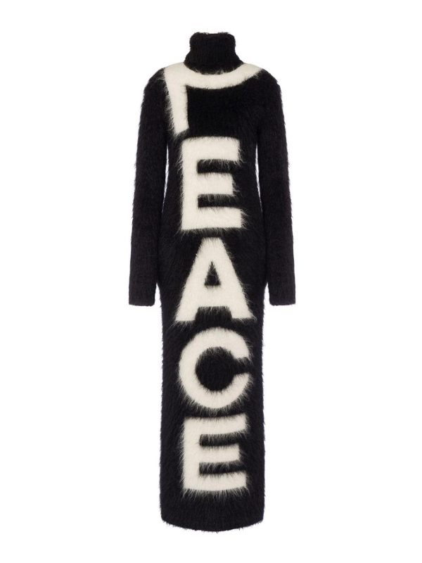 Moschino Maxi Robe - Noir